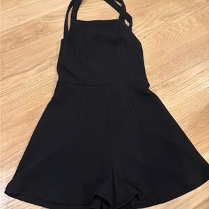 Silence + Noise Black Romper